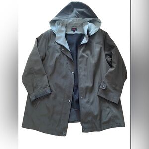 Gallery Women Olive Green Parka 1X